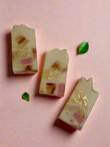 Pink Grapefruit Terrazzo Artisan Soap