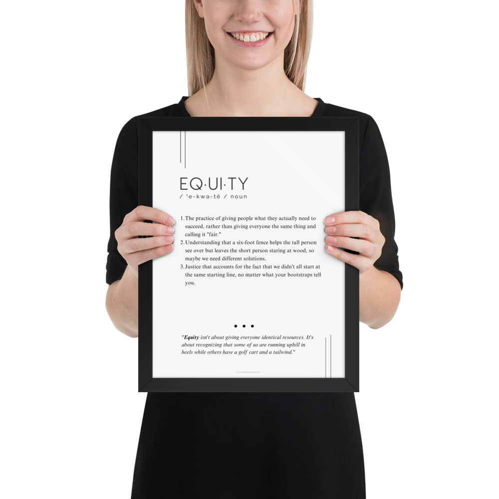 Framed Print - Equity - Defined: Terms for Our Time - Image 4