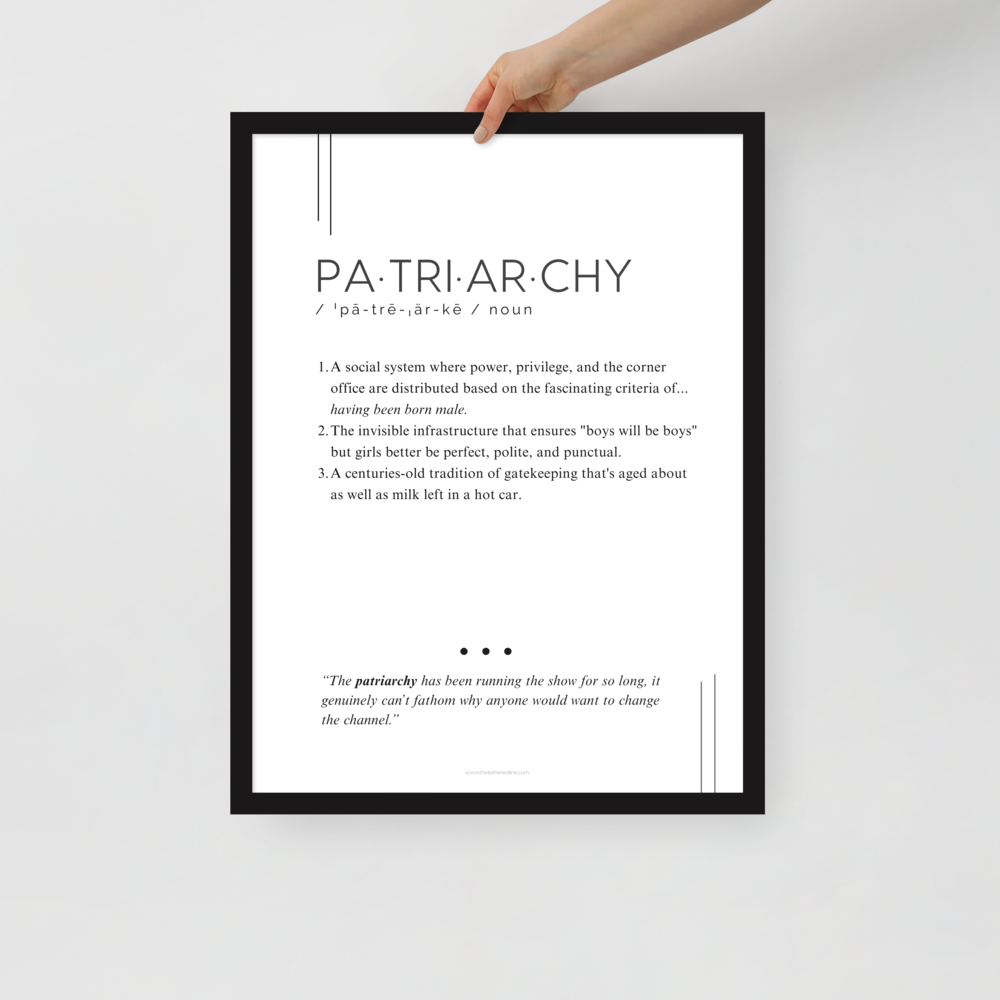 Framed Print - Patriarchy - Defined: Terms for Our Time - Image 6