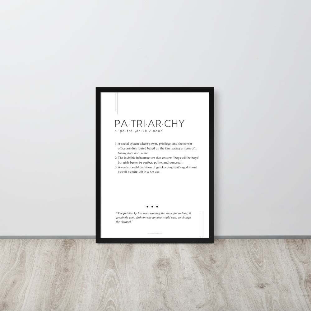 Framed Print - Patriarchy - Defined: Terms for Our Time - Image 7