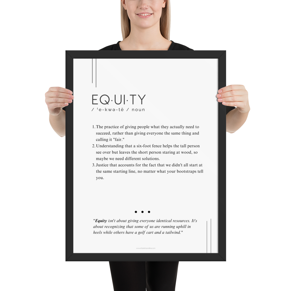 Framed Print - Equity - Defined: Terms for Our Time - Image 5