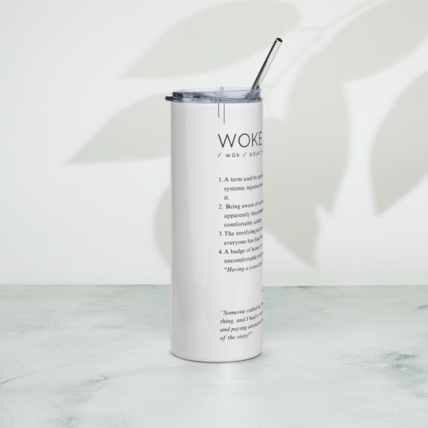 Stainless Steel Tumbler – WOKE – Defined: Terms for Our Time