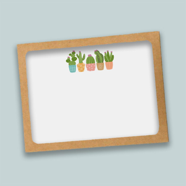 Succulents Note Cards | Boxed Stationery | Set of 12