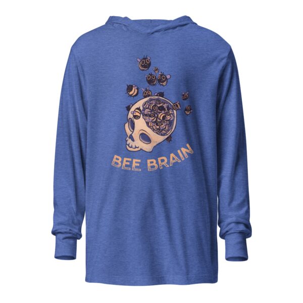 (CLEARANCE) “Bee Brain” Hooded long-sleeve tee (Copy)