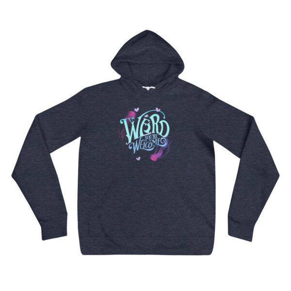 (CLEARANCE) “I’m weird” Blue, Pullover Unisex hoodie (Copy)