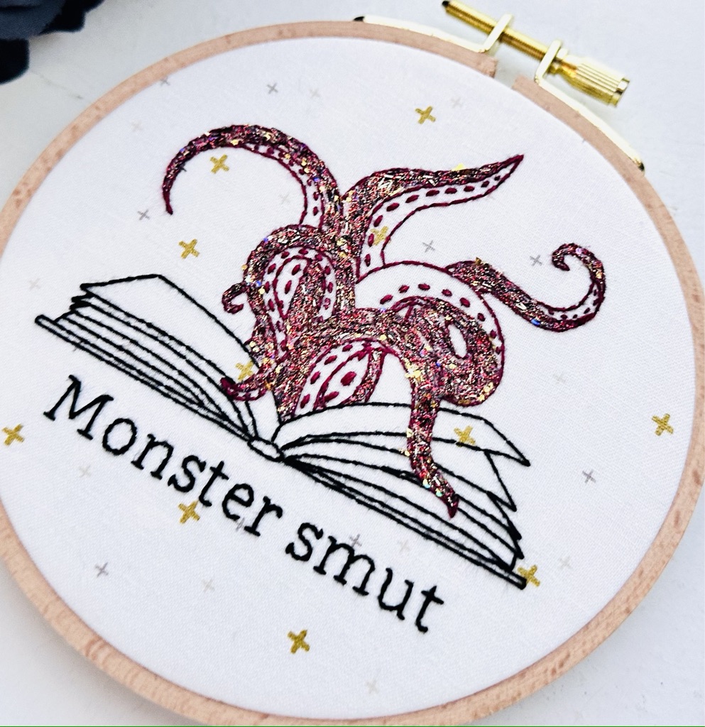 Monster smut Embroidery // PDF Pattern Download 5” hoop - Image 6