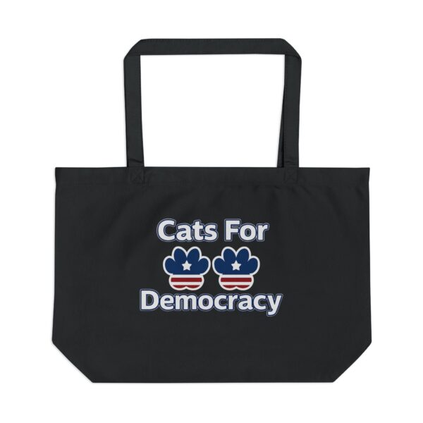 Cats for Democracy Eco XL Tote Bag