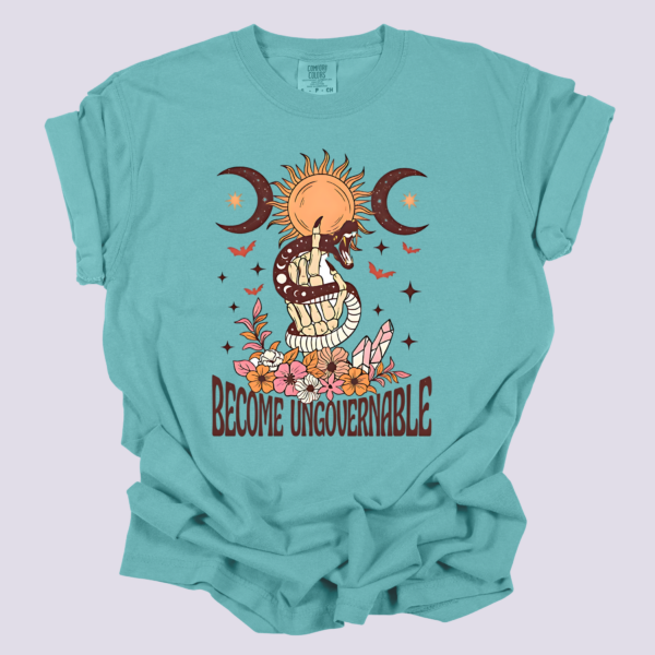 Become Ungovernable Feminist T-Shirt, Empowerment Tee