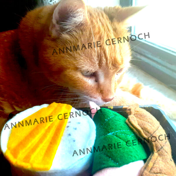 Sweet Desserts Cat Toys 3pk