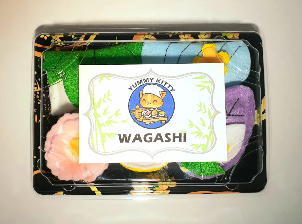 Wagashi Cat Toys 5pk (Spring/Summer) - Image 4
