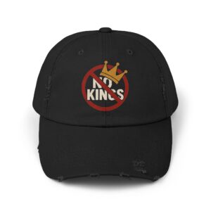 No Kings Distressed Cap