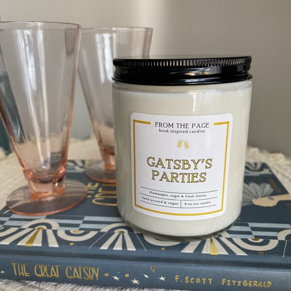 Gatsby’s Parties | 8 oz Bookish Candle