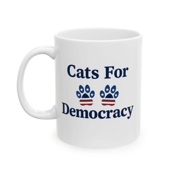 Cats for Democracy Ceramic Mug