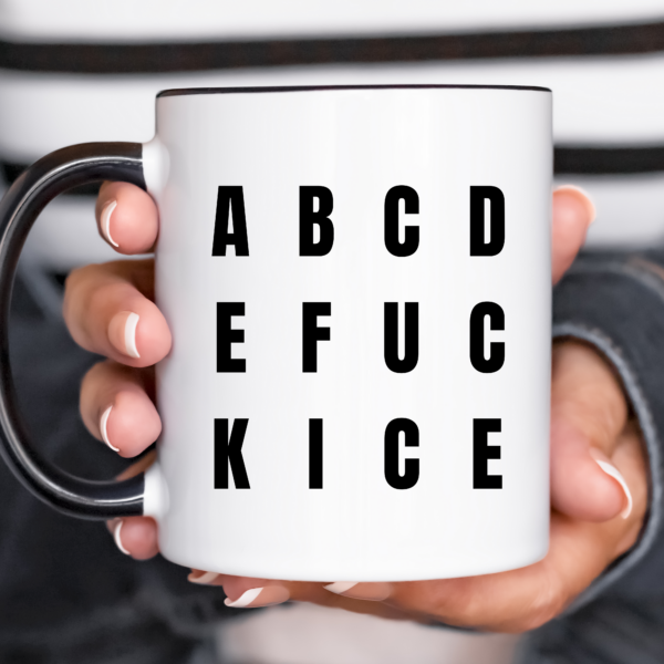 Anti-ICE Mug – Clever Fuck ICE Coffee Mug
