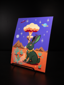 Atomic Jackalope Print