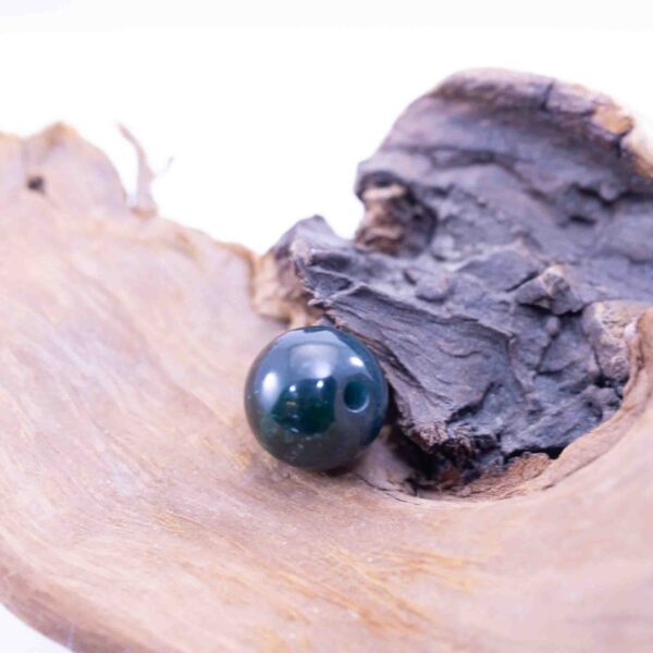 Guatemalan Imperial Green-Blue Spherical Bead