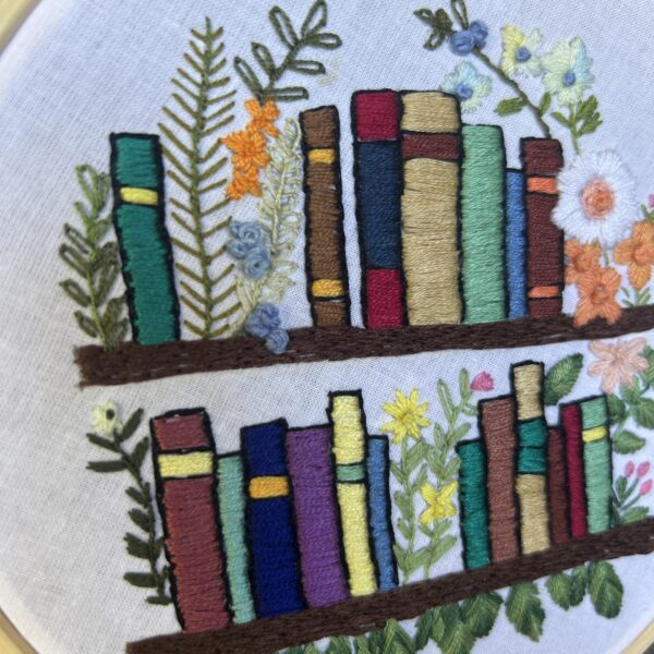 Hand Embroidery: Books and Plants for Sanity