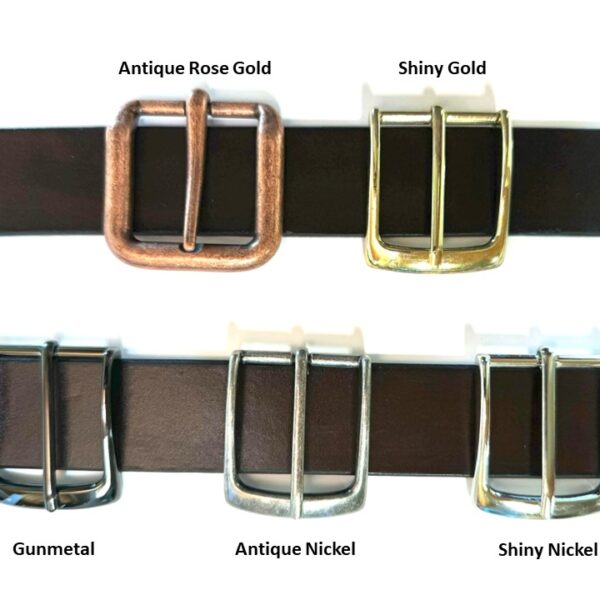 Handmade Classic 1.5 Inch Leather Belt