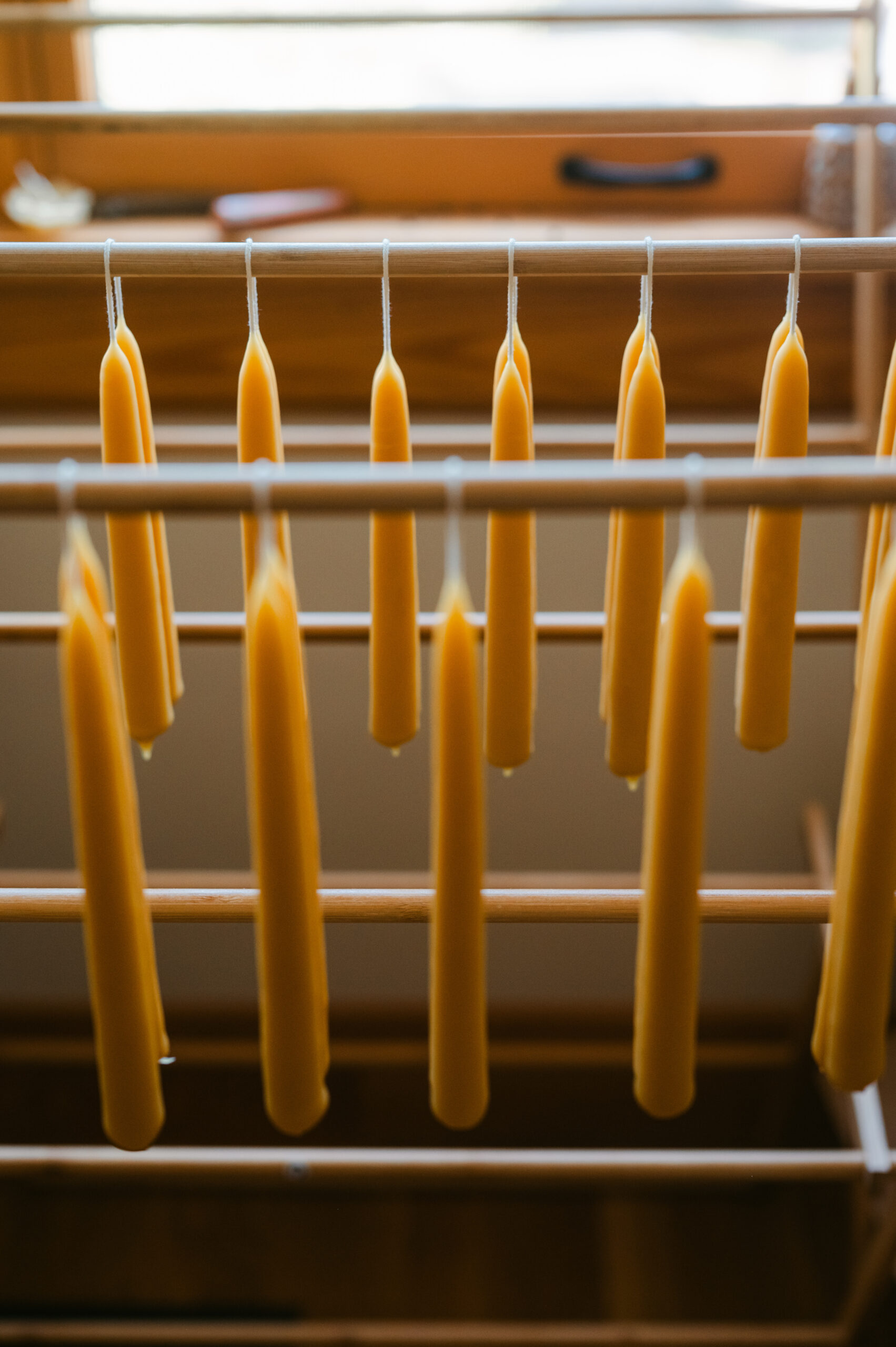 Hand-dipped Beeswax Candles - Image 3