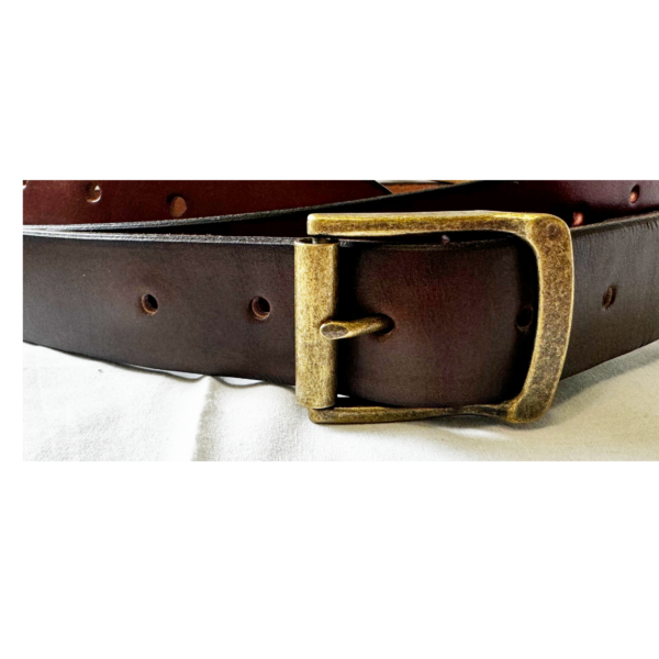 Handmade Classic 1.5 Inch Leather Belt