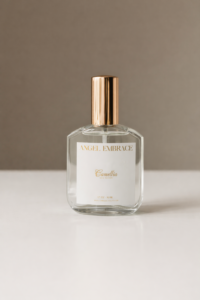 Angel Embrace warm vanilla perfume - luxury gourmand fragrance for women 1.7 oz spray bottle
