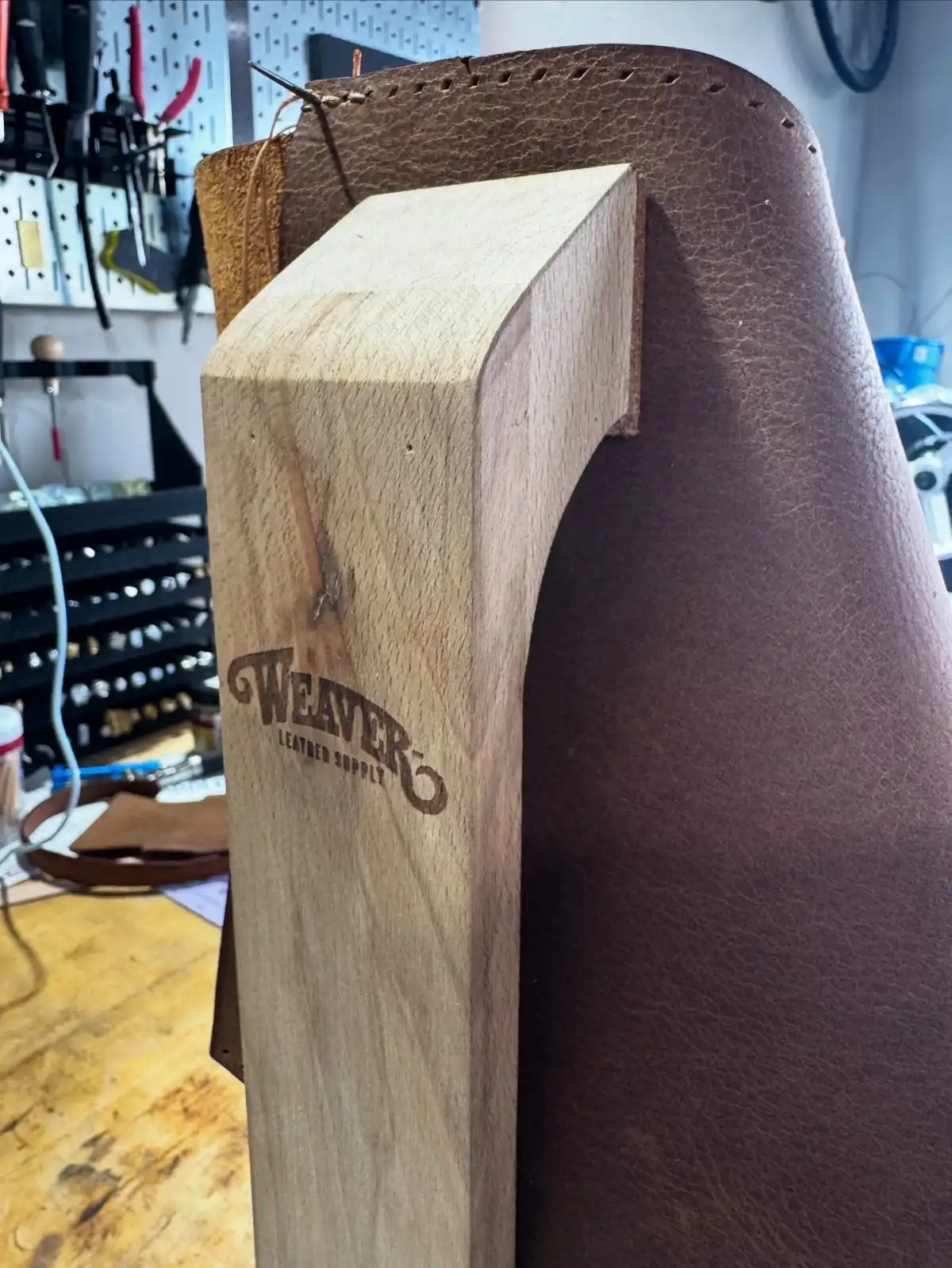 Durable Rustic Buffalo Leather Dopp Shaving Kit (bag only) - Image 4