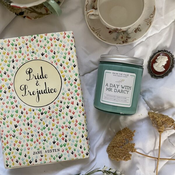 A Day With Mr. Darcy | 8 oz Bookish Candle
