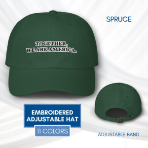 Together-We-Are-America-Unity-Embroidered-Baseball-Cap-Dad-Hat