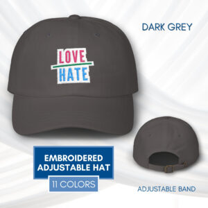 Love-Over-Hate-Power-of-Love-Bad-Bunny-Inspired-Embroidered-Hat