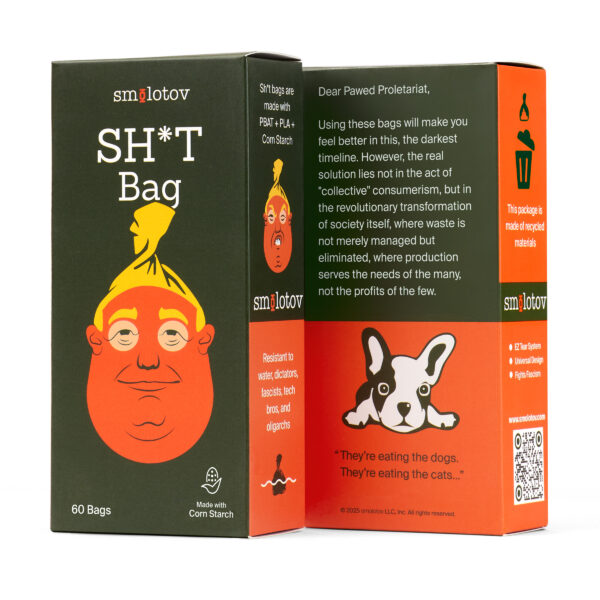 SH*T Bag by Smolotov – Stable Genius
