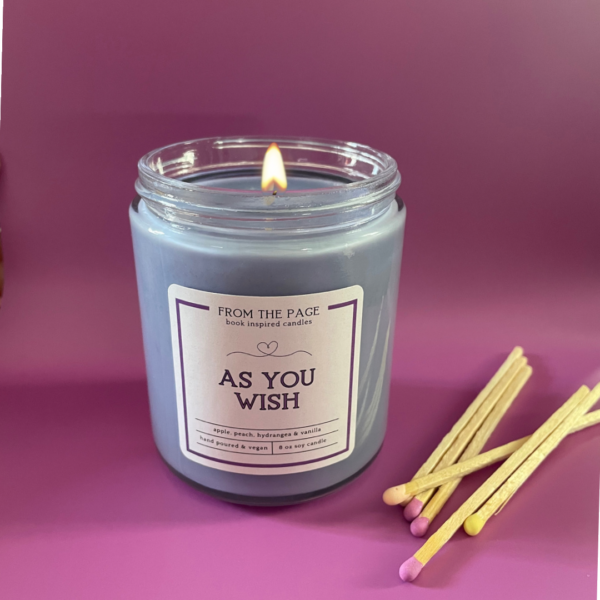 As You Wish | 8 oz Bookish Candle