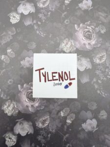 Tylenol Survivor Sticker