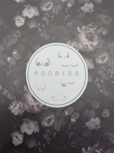 8008135 (boobies) Sticker