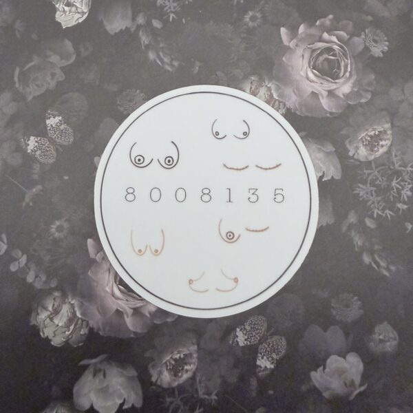 8008135 (boobies) Sticker