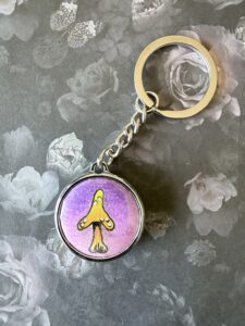 Shroomy Keychain - Rage+Whimsy