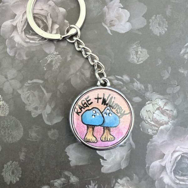 Shroomy Keychain – Rage+Whimsy