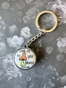 Shroomy Keychain - Hold on Darling