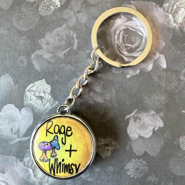 Shroomy Keychain – Rage+Whimsy