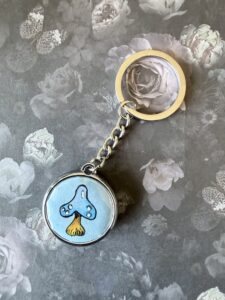 Shroomy Keychain - Whimsy Till Death