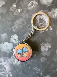 Shroomy Keychain - Rage+Whimsy