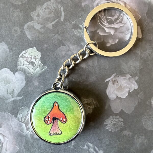 Shroomy Keychain – Rage+Whimsy