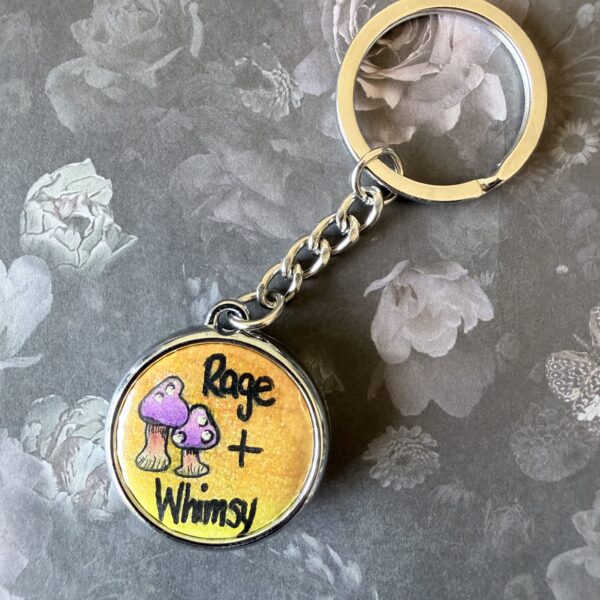 Shroomy Keychain – Rage+Whimsy