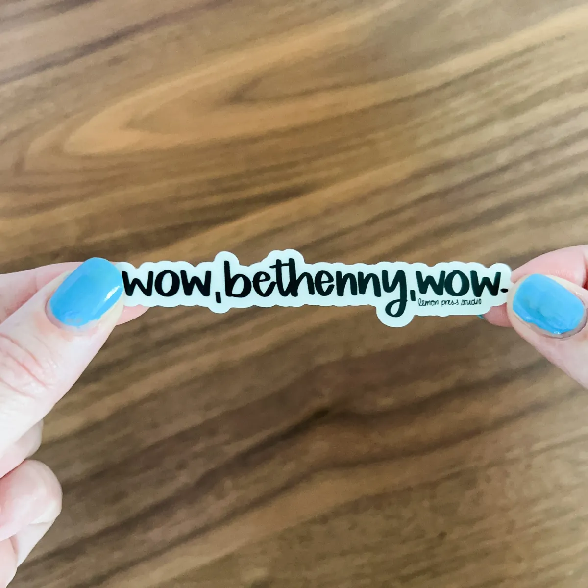 Wow, Bethenny, wow RHONY sticker
