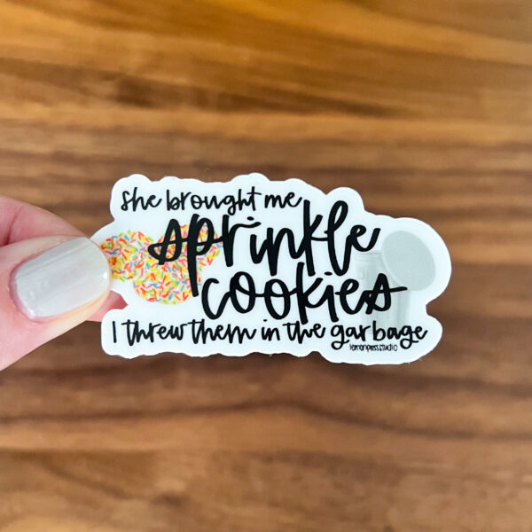 Sprinkle Cookies RHONJ sticker
