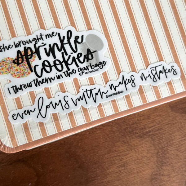 Even Louis Vuitton Makes Mistakes RHONY sticker