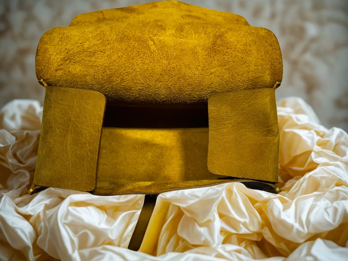 Durable Rustic Buffalo Leather Dopp Shaving Kit (bag only) - Image 10