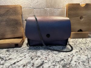 The Berry Purse in Tahitian Black Pearl