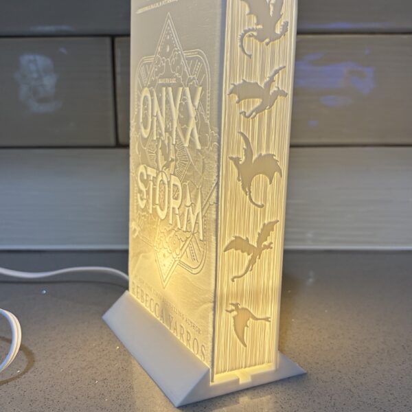 Lithophane Book Light, Night Light, Book Lamp