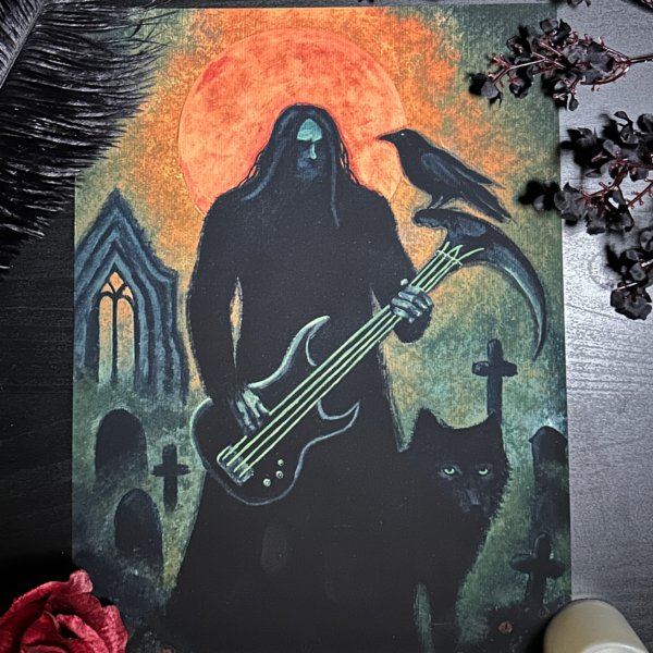 Peter Steele Memorial Acrylic Painting, Fan Made Tribute Art, Original Hand-Painted Art
