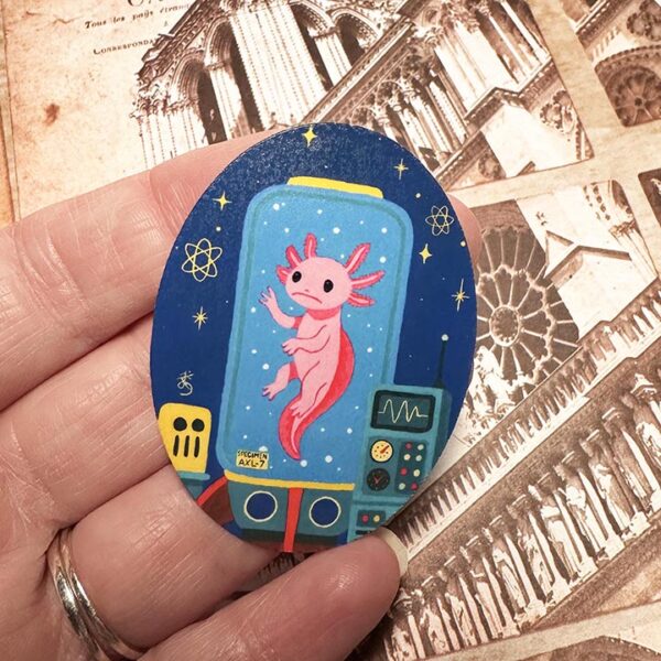 Atomic Age Sticker Pack, 4 Original Painting Decals